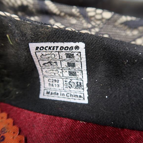 Rocket Dog Shoes Womens 6.5 Ballet Flats Slip On Lace Round Toe Casual Comfort - Picture 11 of 11